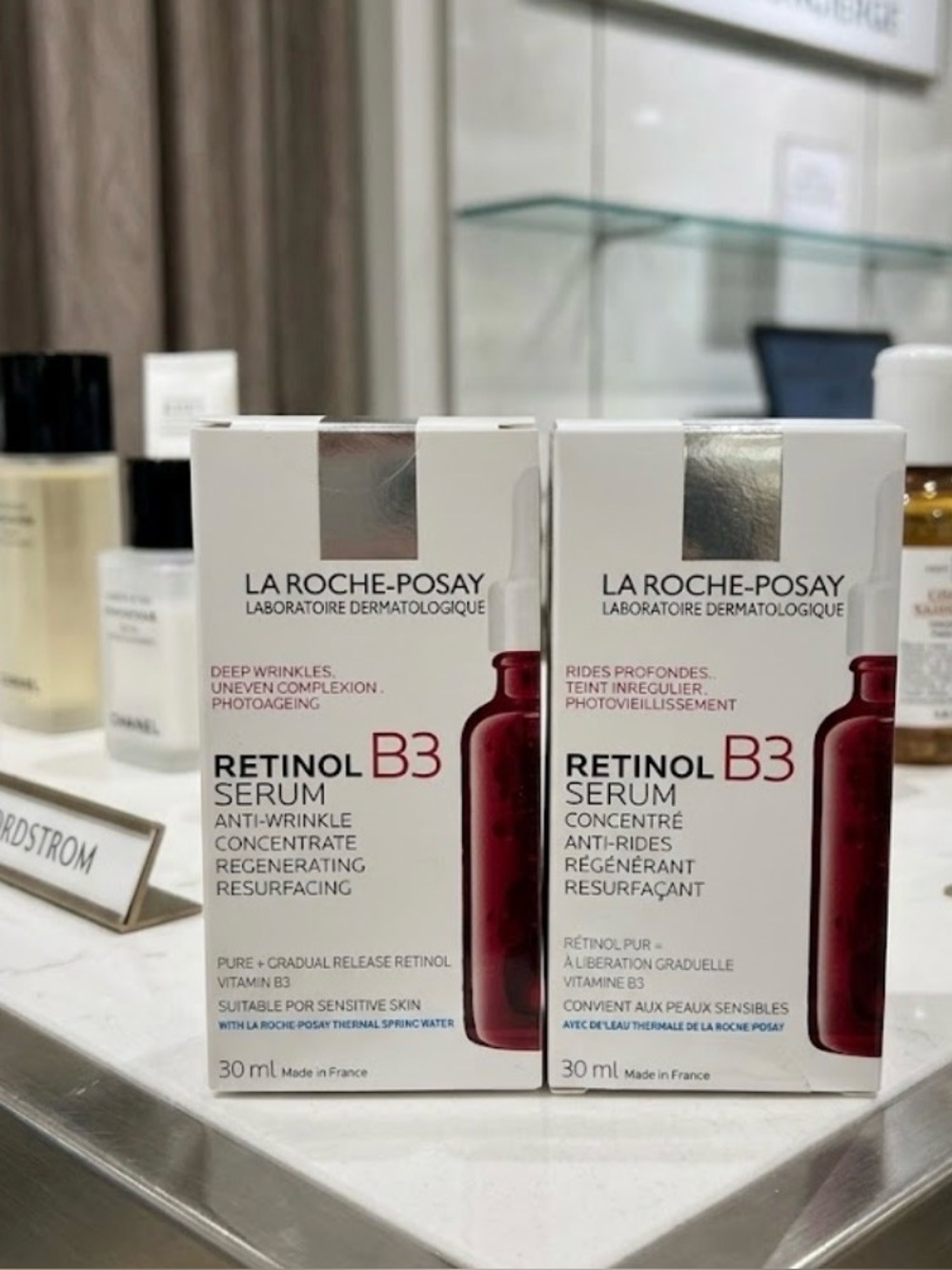 LA ROCHE-POSAY Retinol B3 Serum AMAZING. Exp 2028, Brand New Sealed, TWO PACK